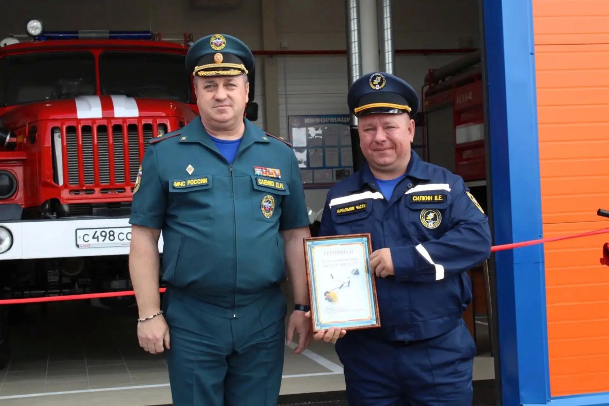 В Нижегородской области открылась новая пожарная часть В Нижегородской области открылась новая пожарная часть