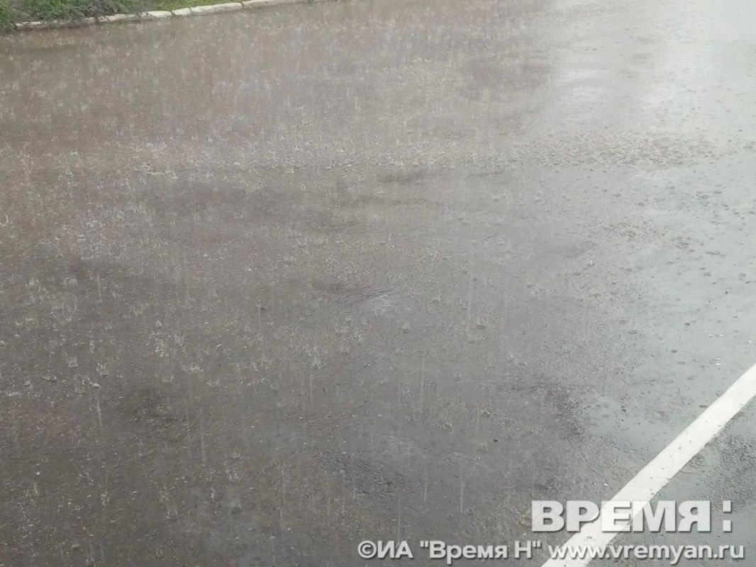 Сильный дождь накроет Нижегородскую область в ближайшее время