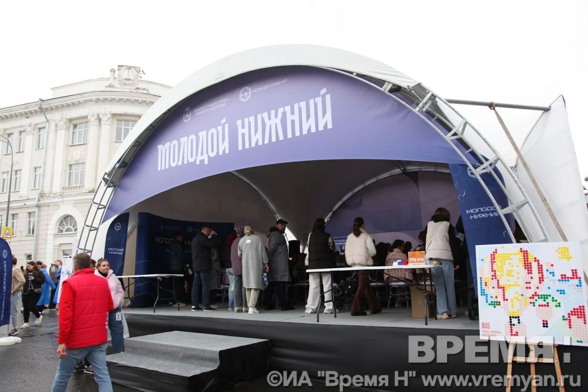 Празднование Дня города проходит сегодня на площади Минина и Пожарского Празднование Дня города проходит сегодня на площади Минина и Пожарского