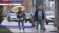 Рабочая неделя началась с неустойчивой погоды: сильный дождь с грозой и низкие температуры на градуснике