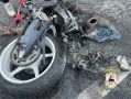 Смертельная авария в районе поселка Пыра под Дзержинском — столкнулись «Лада-Веста» и мотоцикл «Ямаха»
