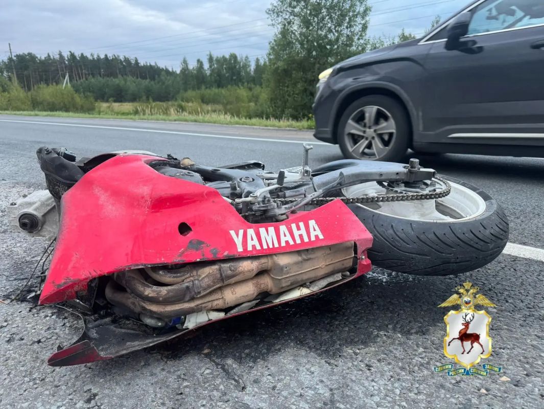 Смертельная авария в районе поселка Пыра под Дзержинском — столкнулись «Лада-Веста» и мотоцикл «Ямаха» Смертельная авария в районе поселка Пыра под Дзержинском — столкнулись «Лада-Веста» и мотоцикл «Ямаха»