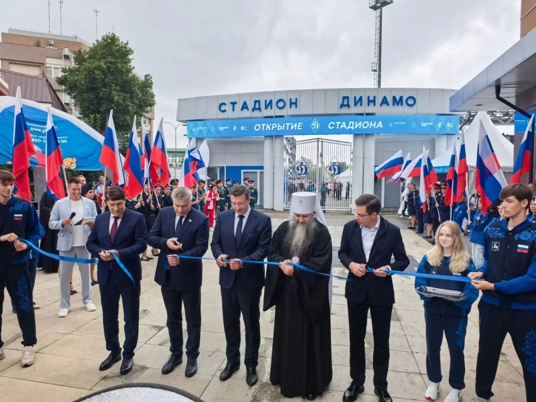 Стадион «Динамо» открыли после реконструкции! Стадион «Динамо» открыли после реконструкции!