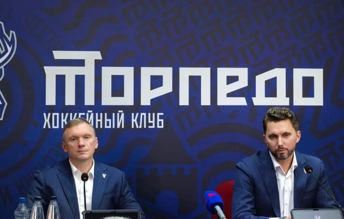 Нижегородский хоккейный клуб «Торпедо» на старте нового юбилейного сезона КХЛ провел пресс-конференцию