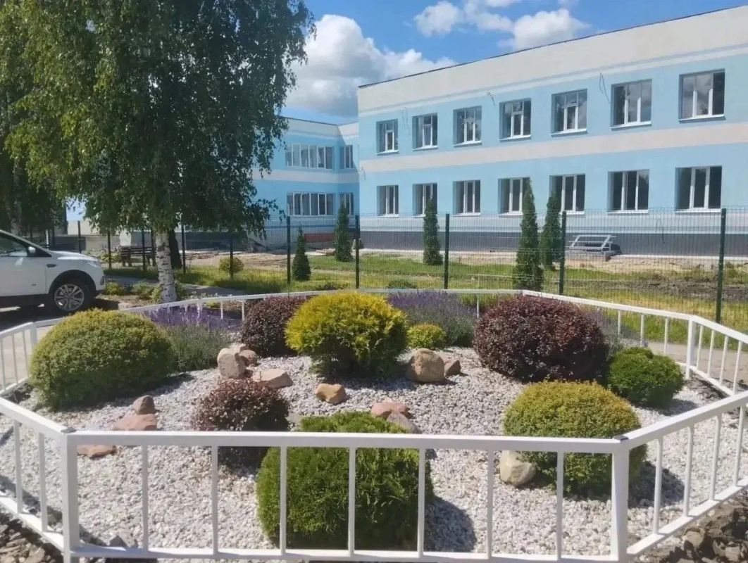 В Выксунском округе завершился капитальный ремонт Мотмосской средней школы — здание откроется в День знаний