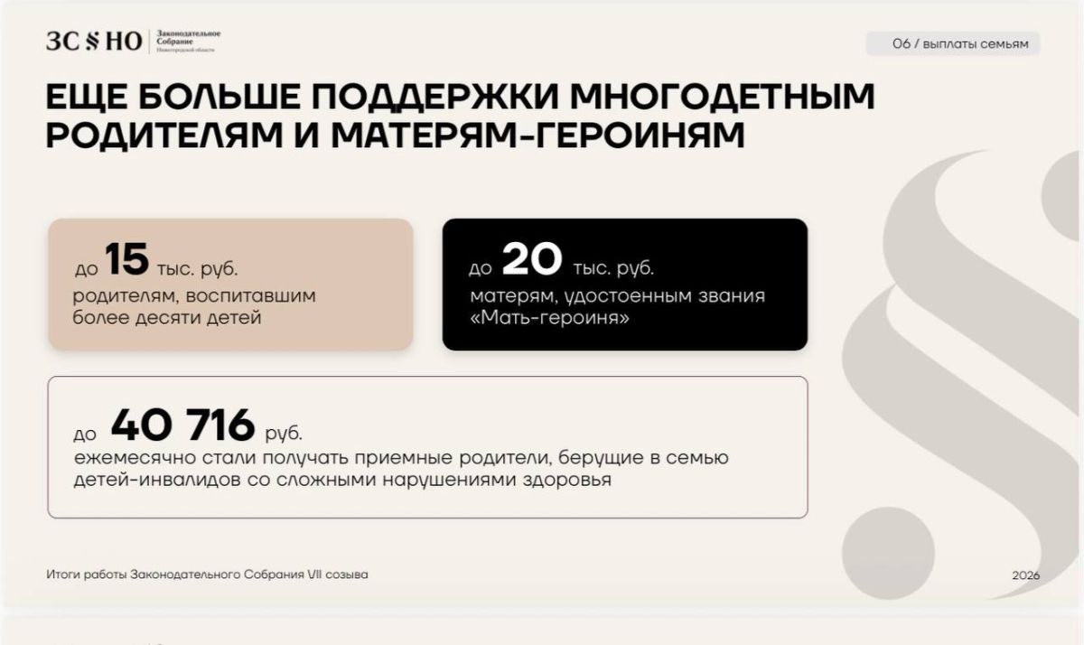 ЗакСобрание Нижегородской области VII созыва завершило свою работу ЗакСобрание Нижегородской области VII созыва завершило свою работу