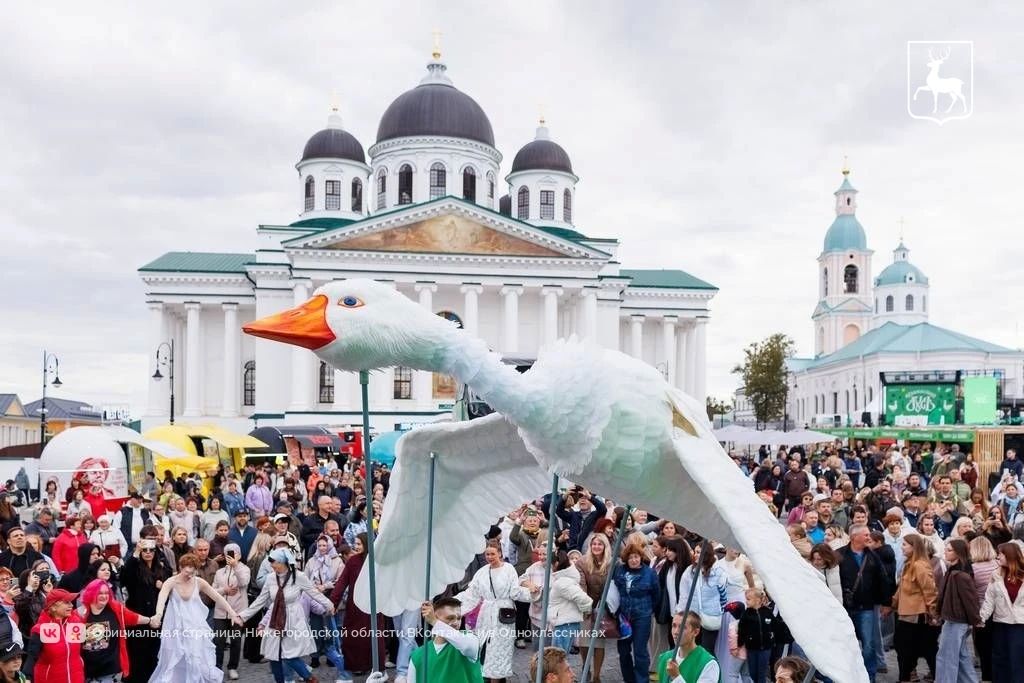 Более 35 тысяч нижегородцев и гостей региона стали участниками гастрономического фестиваля «Арзамасский гусь» Более 35 тысяч нижегородцев и гостей региона стали участниками гастрономического фестиваля «Арзамасский гусь»