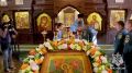 Торжественное богослужение в храме в честь иконы Божией Матери "Неопалимая Купина"