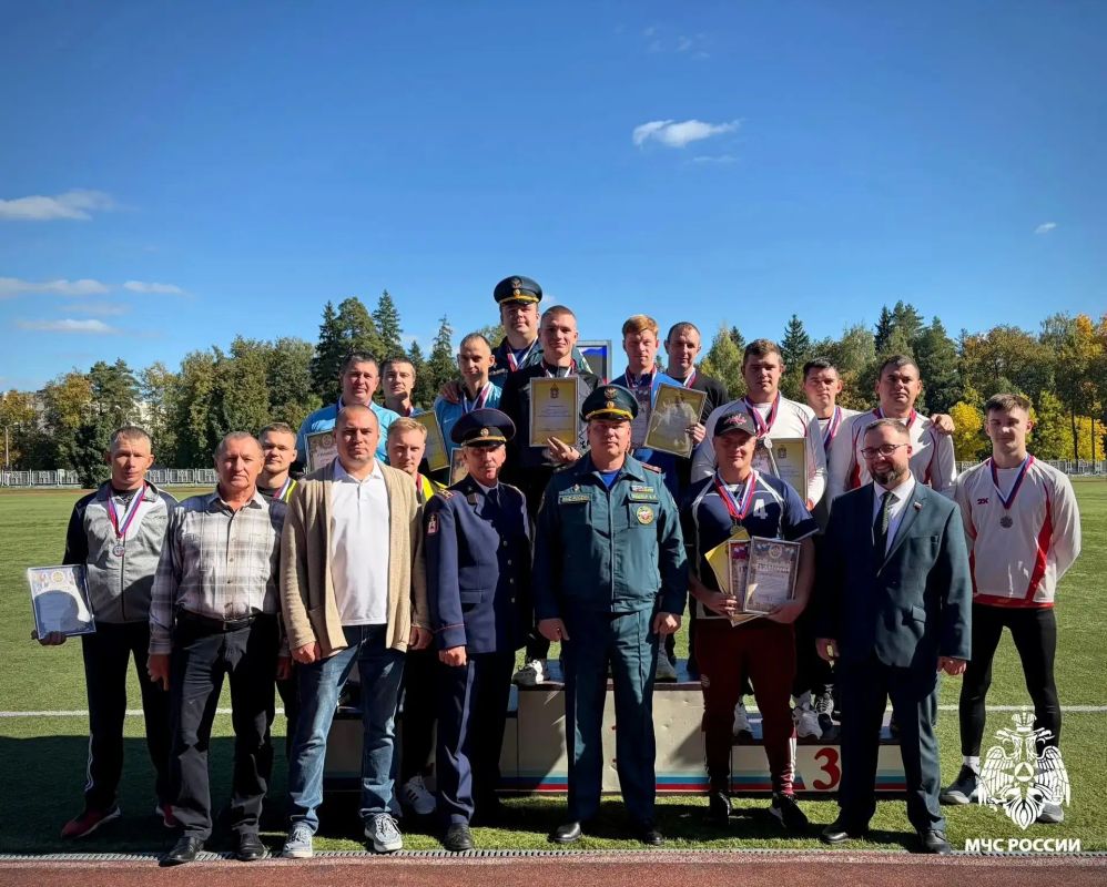 Лучшие в пожарно-спасательном спорте!