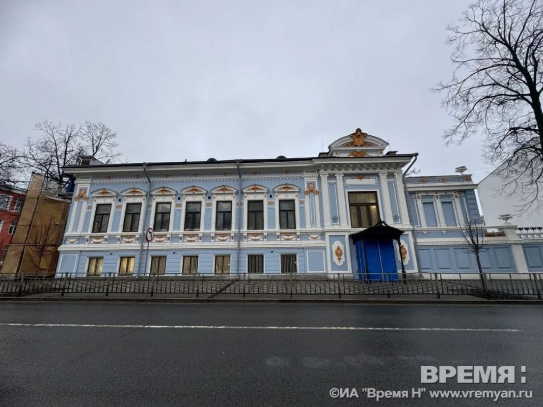 Реставрация Литературного музея в Нижнем Новгороде должна завершиться в ноябре
