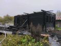 В Вачском округе пожар в жилом доме