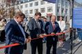 Депутаты ЗСНО Александр Шаронов, Игорь Норенков и Владимир Москаленко открыли фотовыставку на Большой Покровской