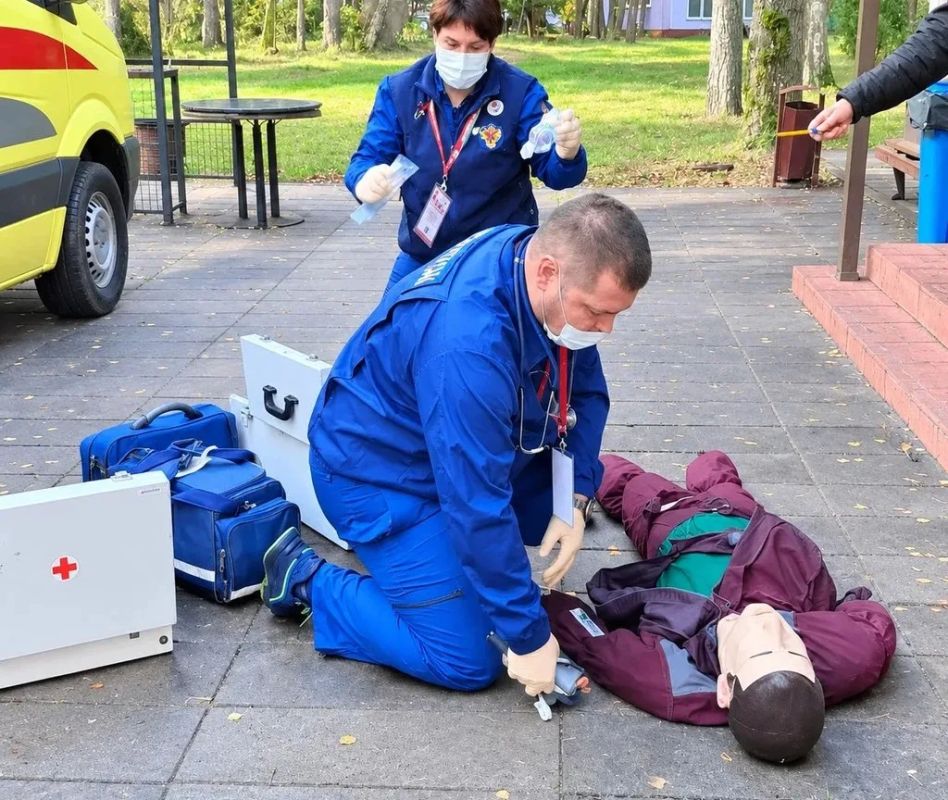 Нижегородские врачи скорой помощи вошли в топ-3 на международных соревнованиях в Беларуси