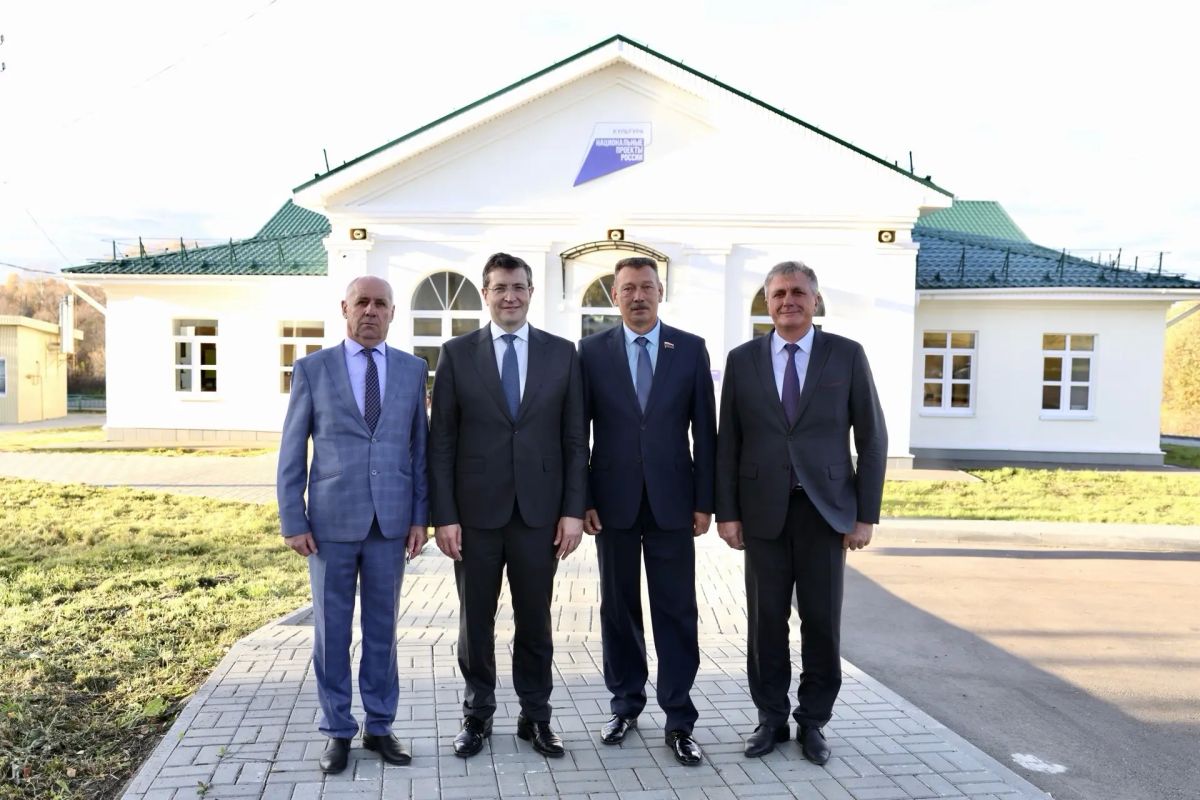 Глеб Никитин: Посетил Дом культуры в селе Ачка после масштабной реконструкции Глеб Никитин: Посетил Дом культуры в селе Ачка после масштабной реконструкции