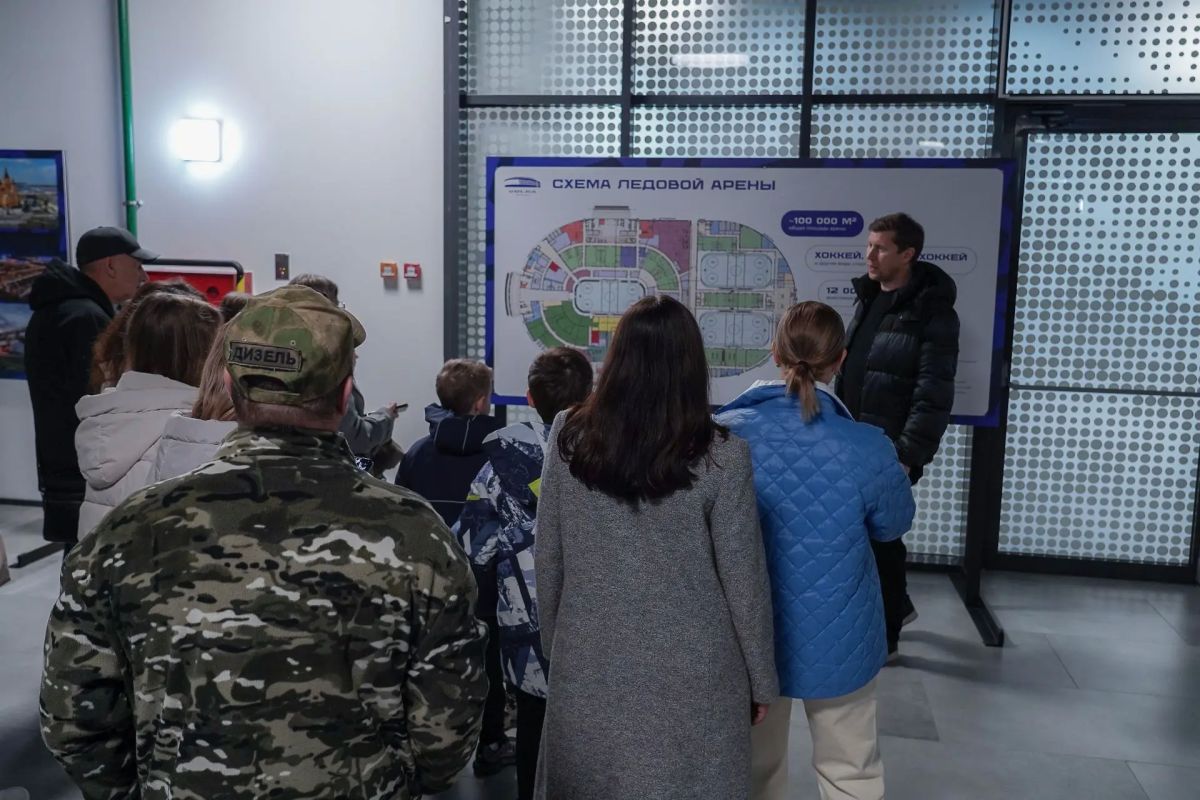 Татьяна Дружинина организовала экскурсию в спорткомплекс «Volga Арена» для ветеранов и семей участников СВО Татьяна Дружинина организовала экскурсию в спорткомплекс «Volga Арена» для ветеранов и семей участников СВО