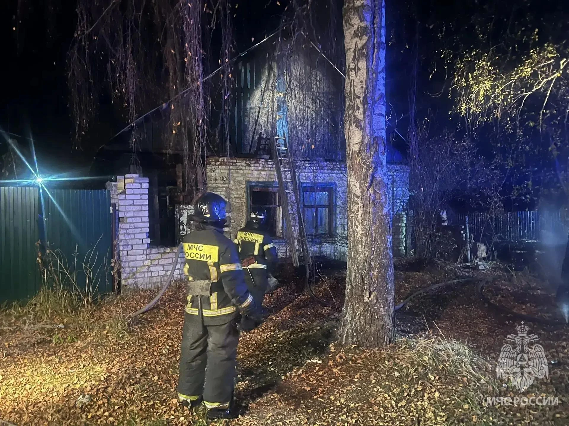 Мужчина погиб на пожаре в Богородске