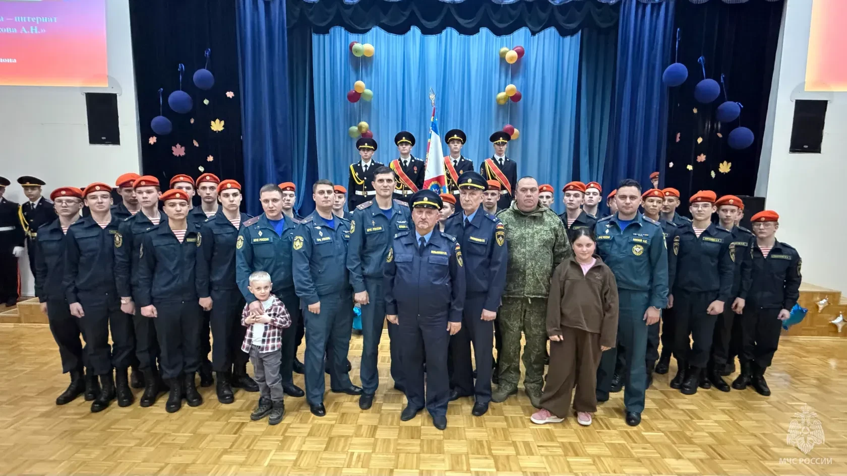 В Мулино прошёл праздник кадетской клятвы